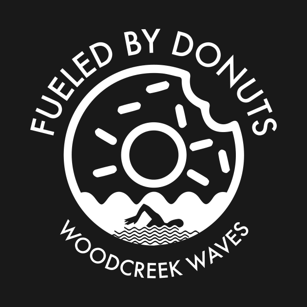 Fueled by Donuts (freestyle, white) by Woodcreek Waves