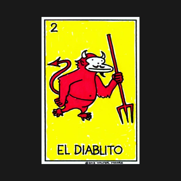 Loteria Apes #2: El Diablito by WalterMoore