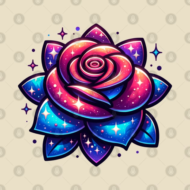 Rose of Galaxy by Odetee