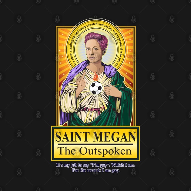 Saint Megan by Pop Art Saints