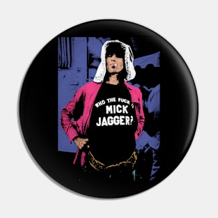 Who the F*** is Mick Jagger, Keith design Pin