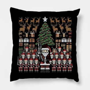 Baby Santa's on Parade Pillow