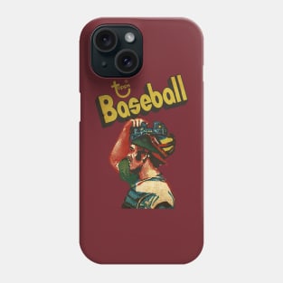 VINTAGE BASEBALL - BASEBALL TOPPS 1985 Phone Case