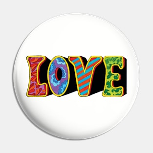 Hippie Love Pin