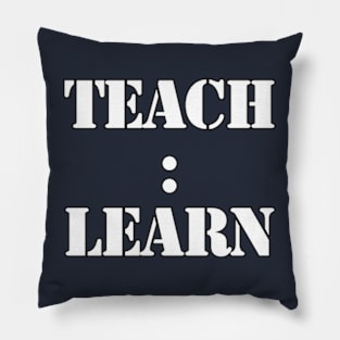 The Art of Teaching and Learning Pillow