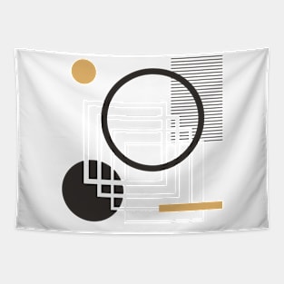 Simple geometric shapes Tapestry