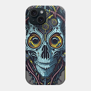 Cyborg Heads S03 D93 Phone Case