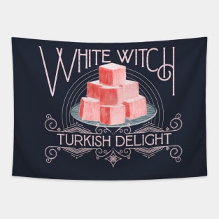 White Witch Turkish Delight Tapestry