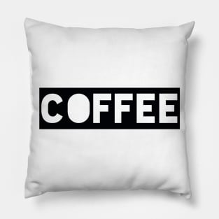 Coffee t-shirt designs Pillow