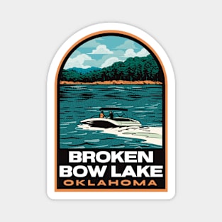 Broken Bow Lake Oklahoma Magnet