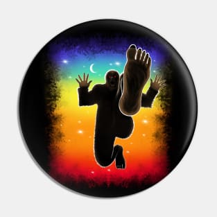 Big foot Halloween Pin