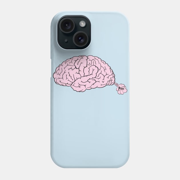 Brain Fart Phone Case by Splatty