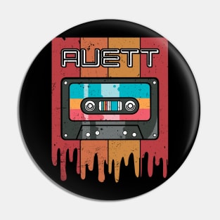 Classic Personalized Avett Proud Name Cassette Pin