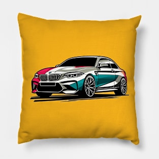 BMW M2 Pillow