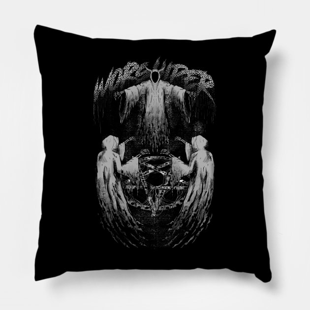 LORD VOLDEMORT Pillow by Middlecrestwins