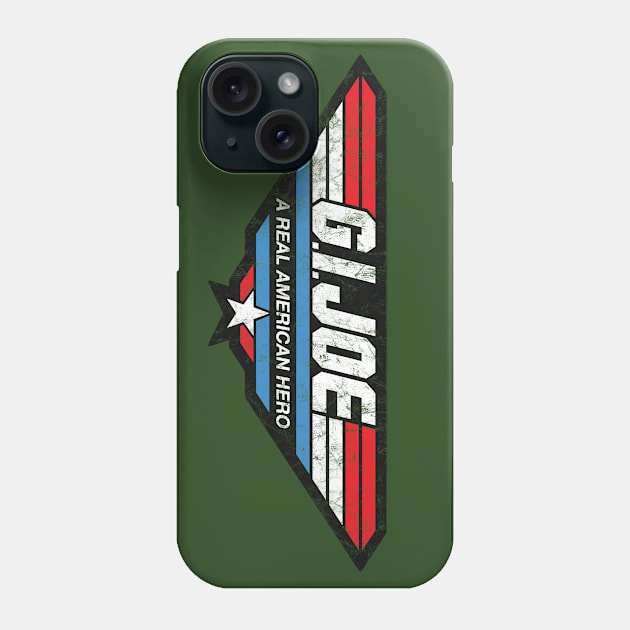 Danger Zone Joe Phone Case by Hanzo