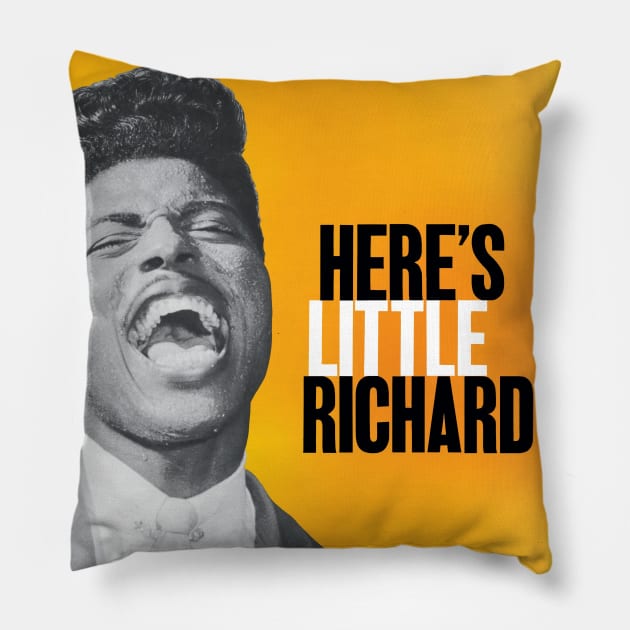 Album Heres little richard Pillow by olerajatepe