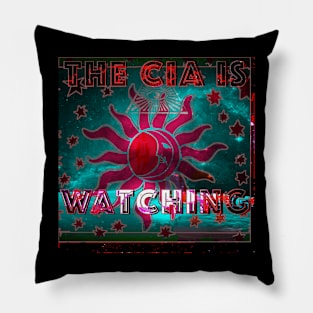 The CIA is Watching Pillow