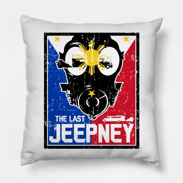 The Last Jeepney Philippines The Last Ship Parody Pillow by teeleoshirts