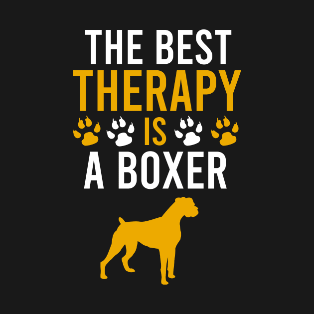 The best therapy is a boxer by cypryanus