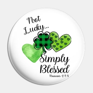 Simply Blessed Pin