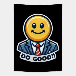 DO GOOD Emoji Tapestry