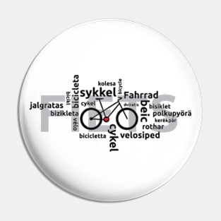 Global Bicycle Pin