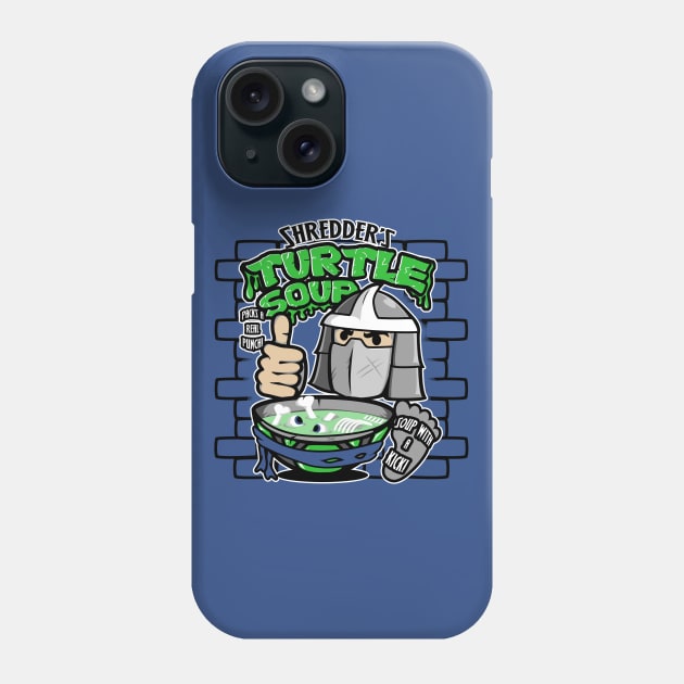 Shredder's Turtle Soup Phone Case by BCArtDesign