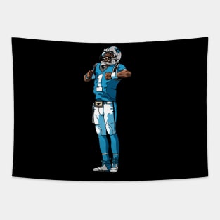 Supercam cartoon Tapestry