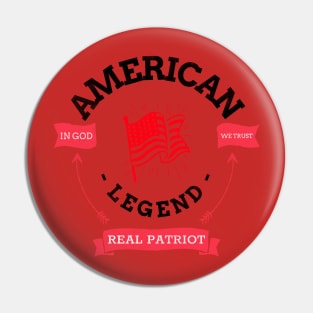 American Legend Pin