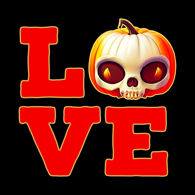 Pumpkin Love Halloween Design by Edongski303 Teepublic Merch