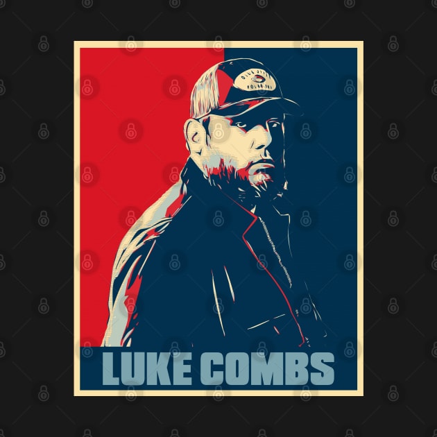 Luke Combs Hope Poster Art by Odd Even