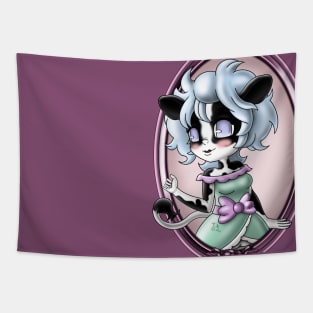 Cow Girl Tapestry