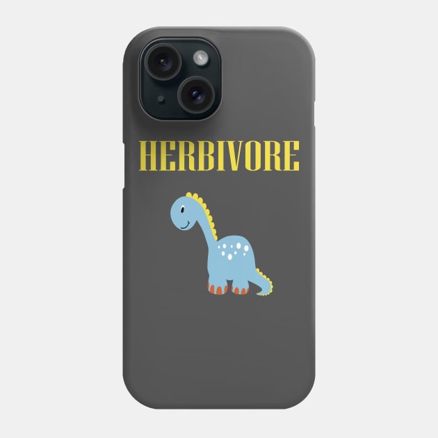 Herbivore Phone Case by JevLavigne