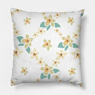 Floral Pattern Pillow