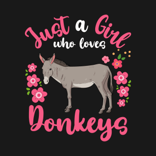 Donkeys Donkey Lover T-Shirt