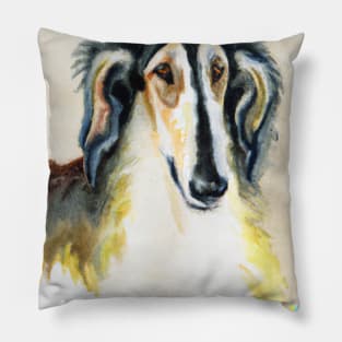 Borzoi Watercolor - Dog Lovers Pillow