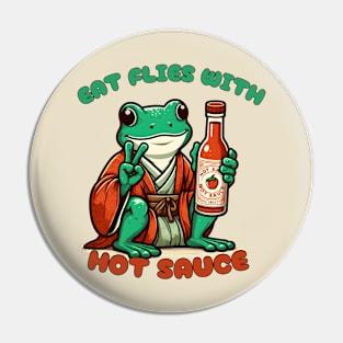 hot sauce froggy Pin