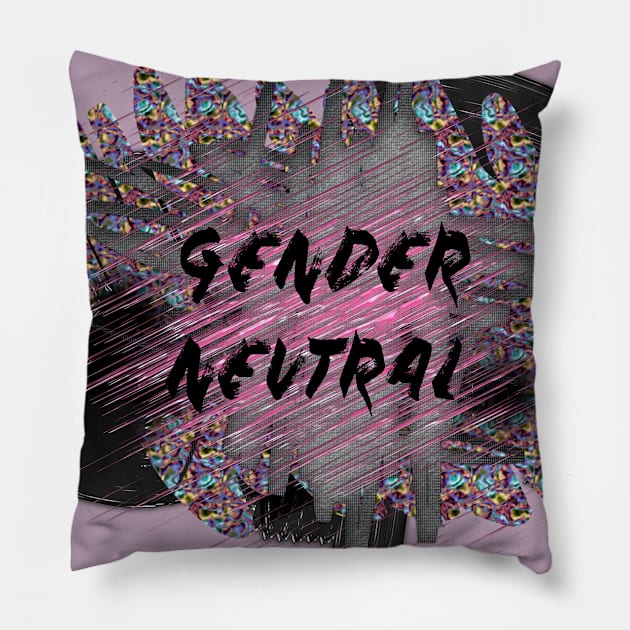 Gender Neutral Pillow by LanaBanana