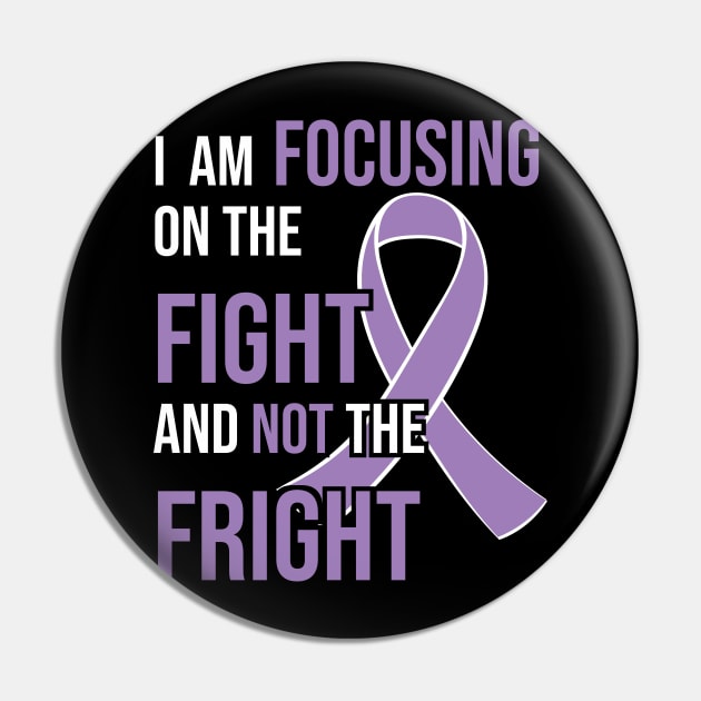 Leiomyosarcoma Cancer Awareness Ribbon for a Cancer Survivor Pin by jkshirts