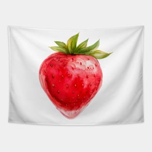 Strawberry Food Art Tapestry