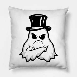 Ghost Of Disapproval Pillow