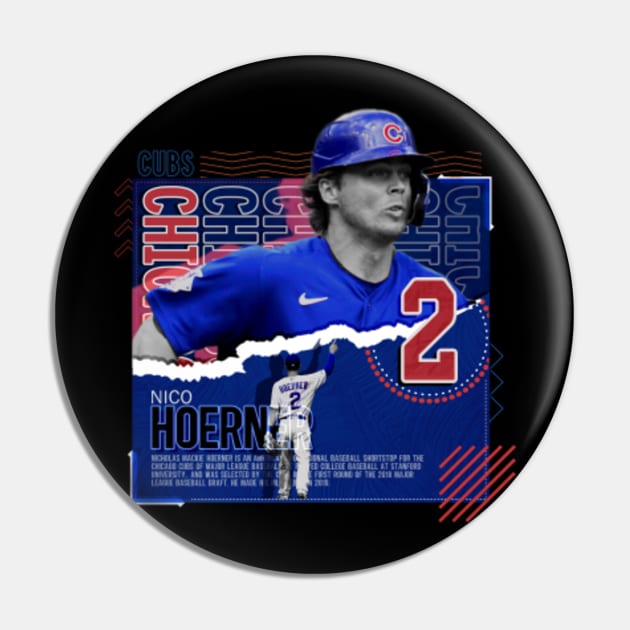 Nico Hoerner baseball Paper Poster Cubs 4