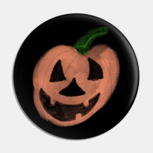 Watercolor pumpkin Pin