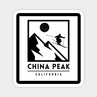 China peak ski California usa Magnet