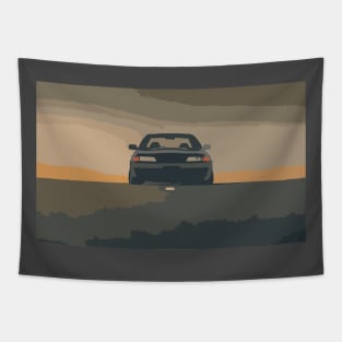 nissan gtr r33 Tapestry