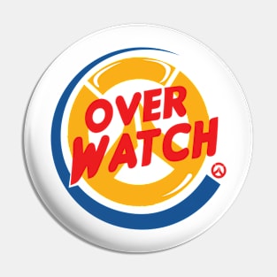 Burger Watch Pin