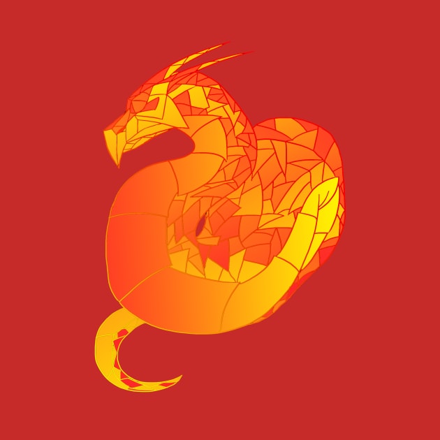 Fire Dragon Emblem by Kat