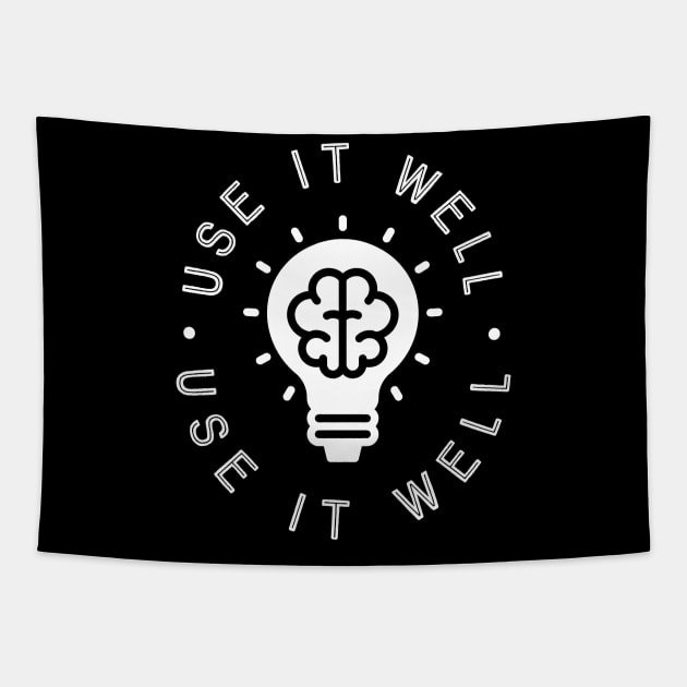 Use It Well Tapestry by Suzhi Q