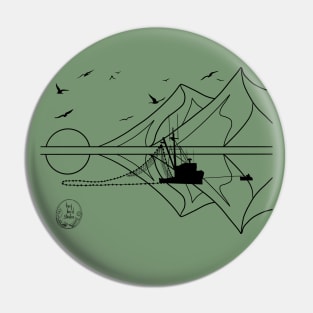 Seiner Graphic Pin